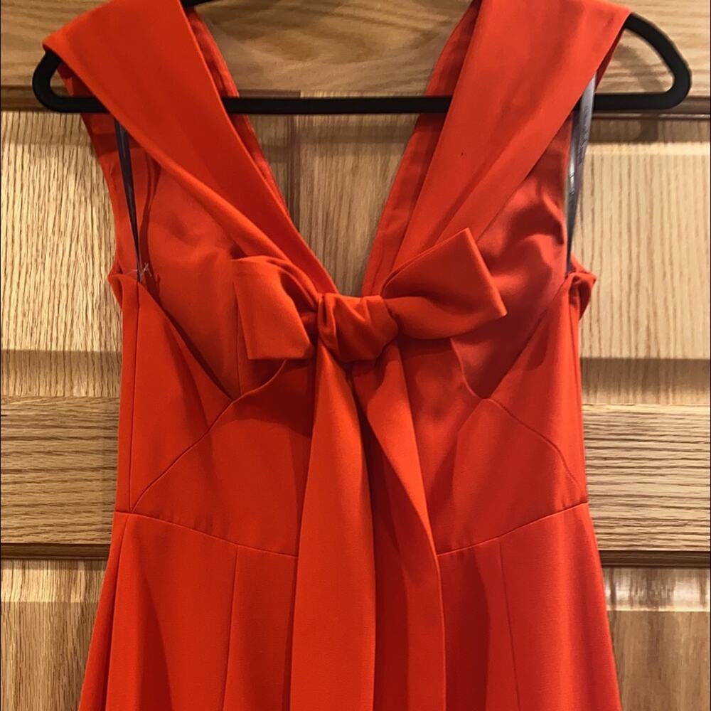 MONIQUE LHUILLIER JACQUARD DRESS - Picture 8 of 16